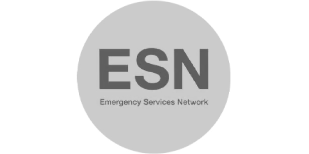 ESN Emergency Services Network logo for UK first responders